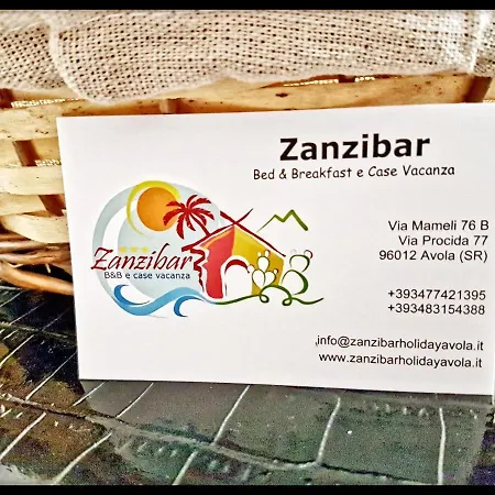 Bed & Breakfast Zanzibar - Charming And Avola